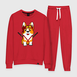 Женский костюм Корги - самурай