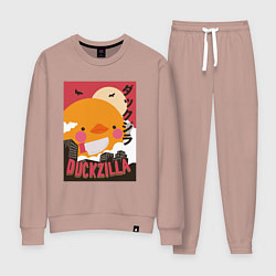 Женский костюм Утка Годзилла