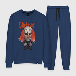 Костюм хлопковый женский Slipknot art, цвет: тёмно-синий