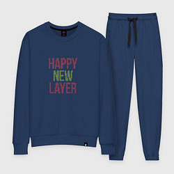 Женский костюм Happy New Layer