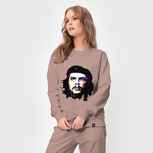 Женский костюм Coloured Che / Пыльно-розовый – фото 3