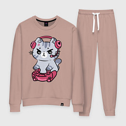 Женский костюм Котёнок заядлый игроман