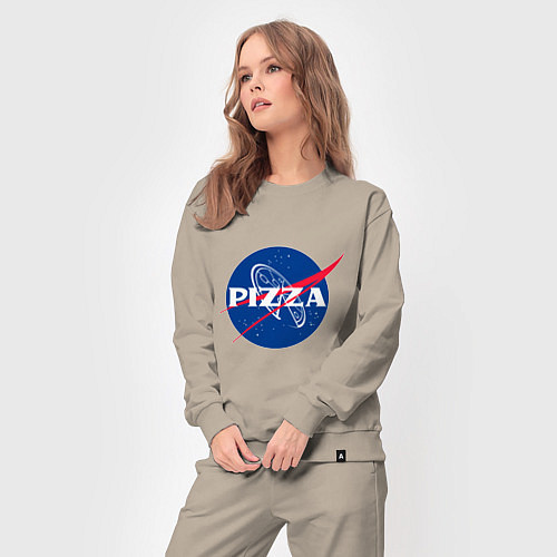 Женский костюм Nasa - pizza / Миндальный – фото 3