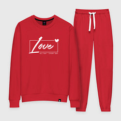 Женский костюм Love all day