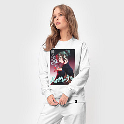 Костюм хлопковый женский Anko Uguisu, цвет: белый — фото 2