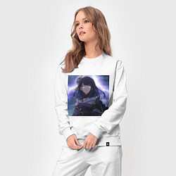 Костюм хлопковый женский Raiden love, цвет: белый — фото 2