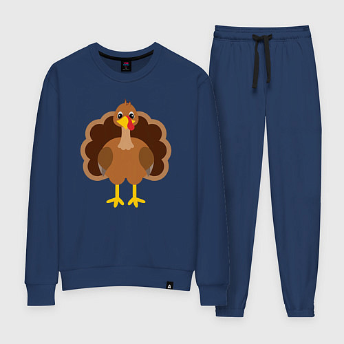 Женский костюм Turkey bird / Тёмно-синий – фото 1