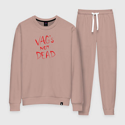 Костюм хлопковый женский VAG not dead, цвет: пыльно-розовый