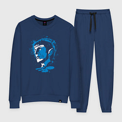Костюм хлопковый женский Cool Spock, цвет: тёмно-синий