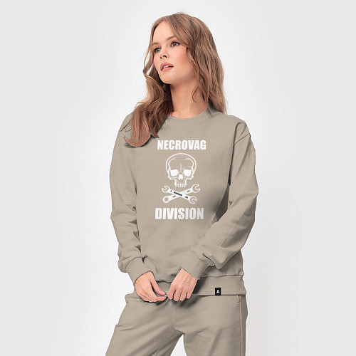 Женский костюм Necrovag white division / Миндальный – фото 3