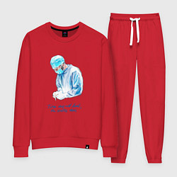 Женский костюм Лечит не время - лечит доктор