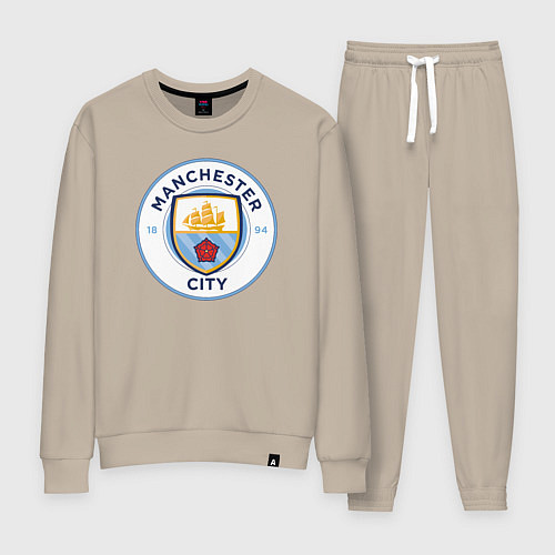 Женский костюм Manchester City FC / Миндальный – фото 1