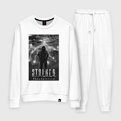 Костюм хлопковый женский Stalker thunderstorm, цвет: белый