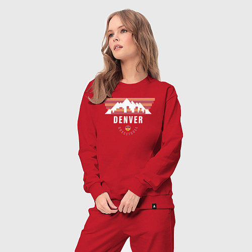 Женский костюм NBA Denver / Красный – фото 3