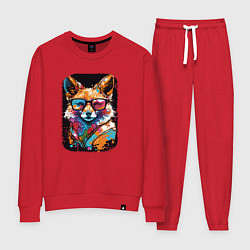 Женский костюм Abstract Colorful Fox