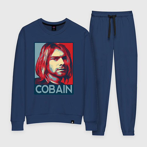 Женский костюм Nirvana - Kurt Cobain / Тёмно-синий – фото 1