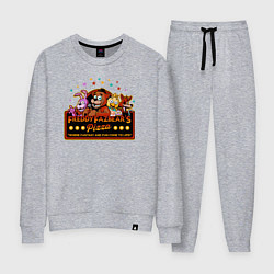 Костюм хлопковый женский Пиццерия Фредди, цвет: меланж