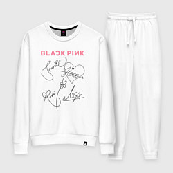 Женский костюм Blackpink автограф