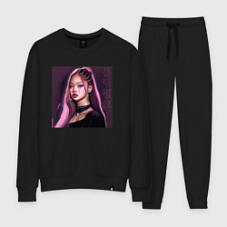 Женский костюм Blackpink Jennie аниме рисунок