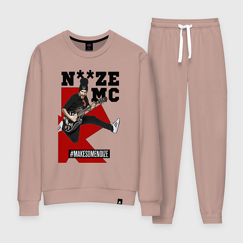 Женский костюм Noize MC - guitarist / Пыльно-розовый – фото 1