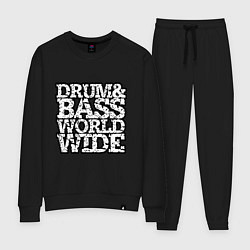 Женский костюм Drum and bass world wide