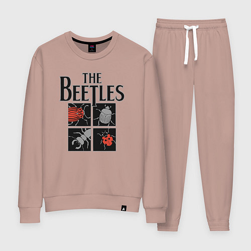 Женский костюм Beetles / Пыльно-розовый – фото 1