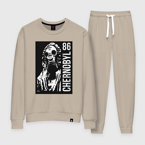Женский костюм Чернобыль 1986 / Миндальный – фото 1