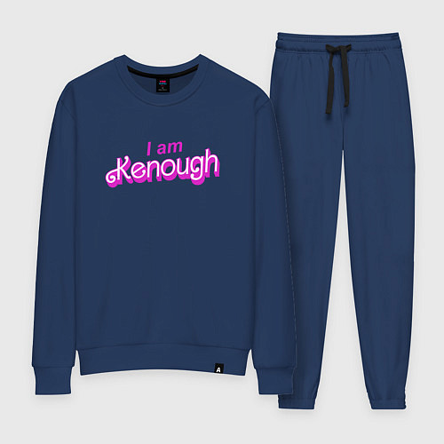 Женский костюм I am kenough barbie / Тёмно-синий – фото 1