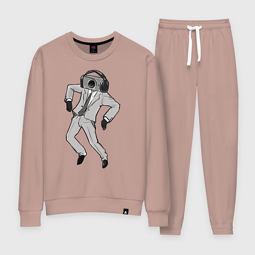 Женский костюм Camera man / Пыльно-розовый – фото 1