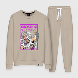 Женский костюм One piece - gear 5 белый