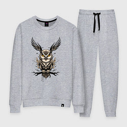 Женский костюм Тату сова