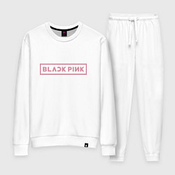 Женский костюм Black pink - logotype - South Korea