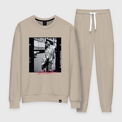 Костюм хлопковый женский Kurt Cobain - The Last Session, цвет: миндальный