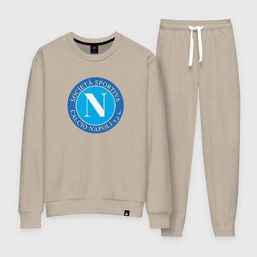 Женский костюм Napoli fc sport / Миндальный – фото 1