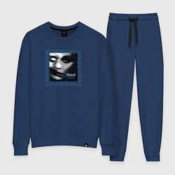Костюм хлопковый женский Slipknot: Adderall, цвет: тёмно-синий