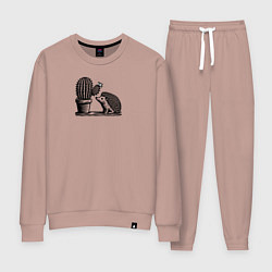 Женский костюм Ежик и кактус