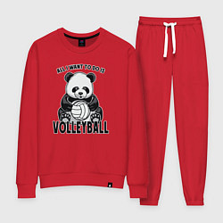 Женский костюм Panda volleyball