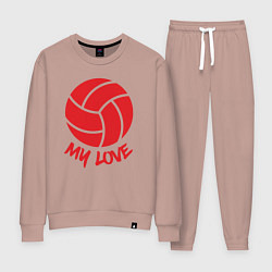 Женский костюм Volleyball my love