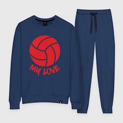 Женский костюм Volleyball my love