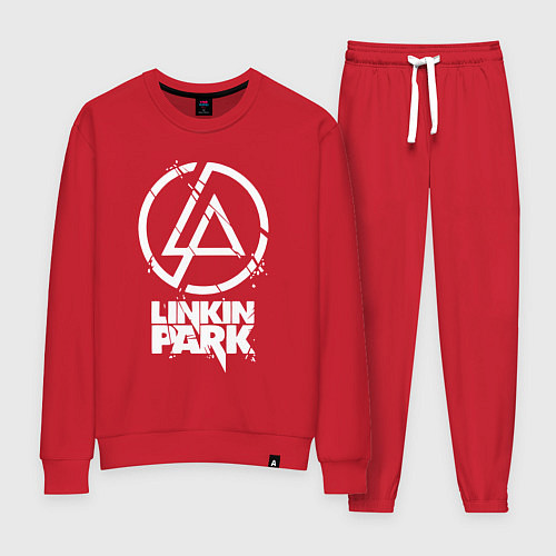 Женский костюм Linkin Park - white / Красный – фото 1