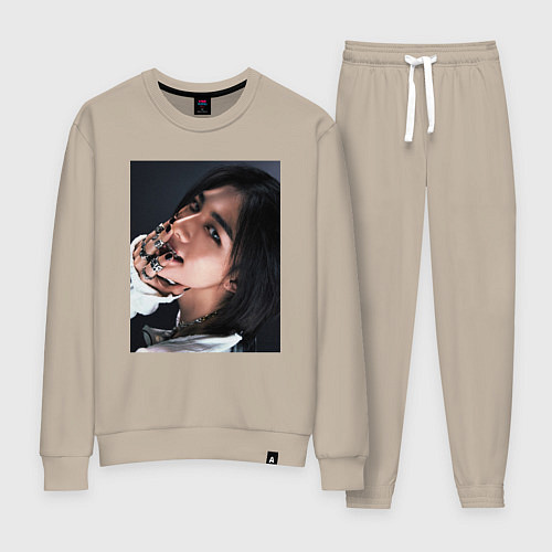 Женский костюм Hyunjin Rock Star Stray Kids / Миндальный – фото 1