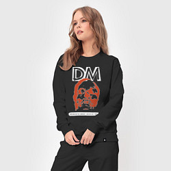 Костюм хлопковый женский Depeche Mode - Memento Mori world tour, цвет: черный — фото 2
