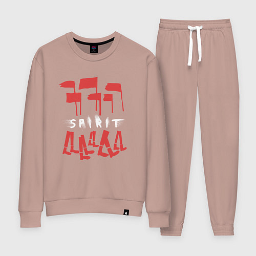 Женский костюм Depeche Mode - Spirit tour merch / Пыльно-розовый – фото 1