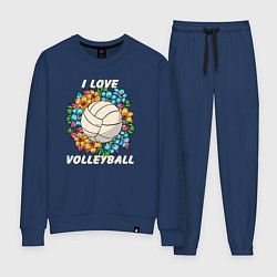 Женский костюм I love volleyball