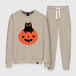 Женский костюм Котик в тыкве
