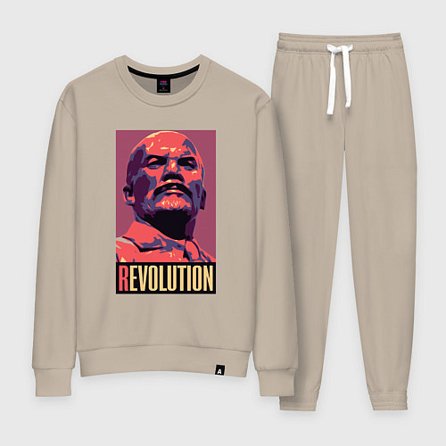 Женский костюм Lenin revolution / Миндальный – фото 1