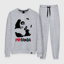 Женский костюм I love panda