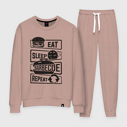 Женский костюм Есть спать барбекю