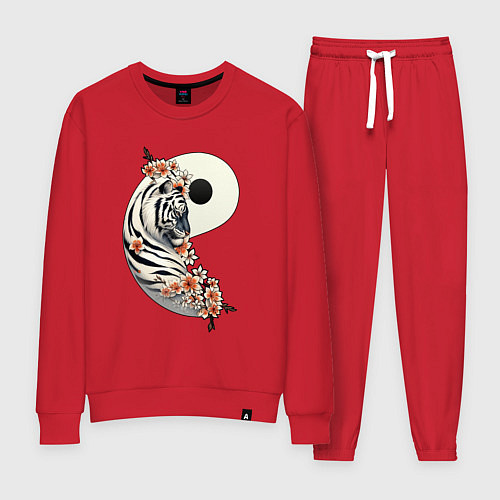 Женский костюм Тигр - Инь / Красный – фото 1