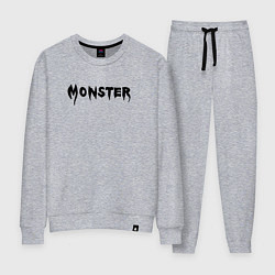 Женский костюм Monster black